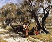 Arab or Arabic people and life. Orientalism oil paintings  279, unknow artist
